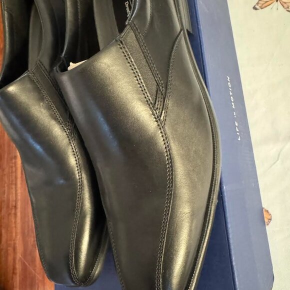 Rockport Dressports Work Bike Slip-on (Black) Men's Shoes - Picture 4 of 7